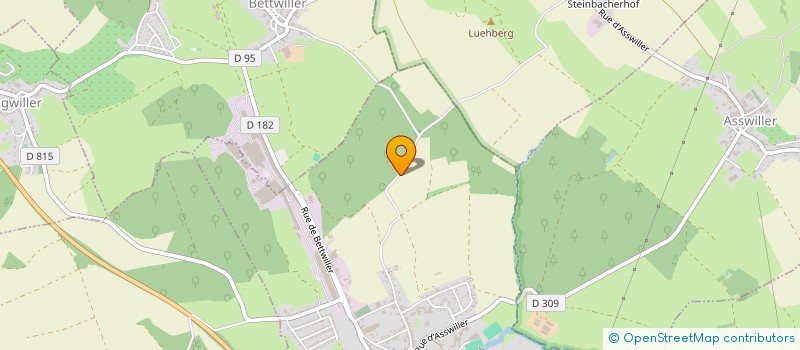 localisation de l'entreprise FORET DE L'INDIVISION TRAXEL  ESCHWILLER