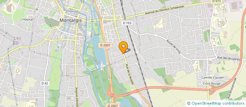 localisation de l'entreprise FORET DU LOIRET à MONTARGIS