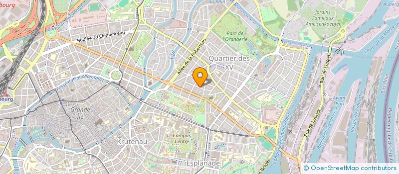 localisation de l'entreprise FORET ENCHANTIER à STRASBOURG