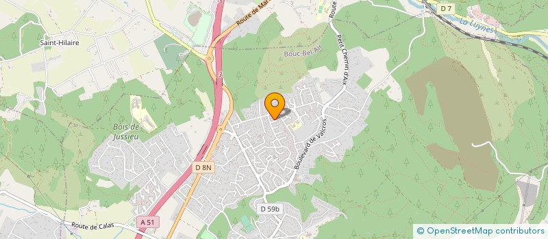 localisation de l'entreprise FORET ENVIRONNEMENT à NEVERS