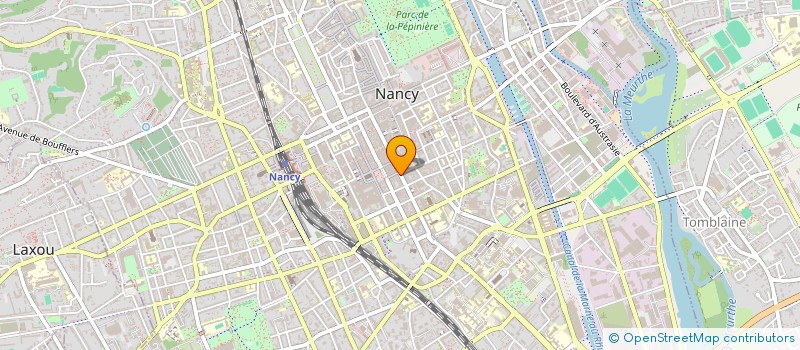 localisation de l'entreprise FORET ET BOIS 55  NANCY