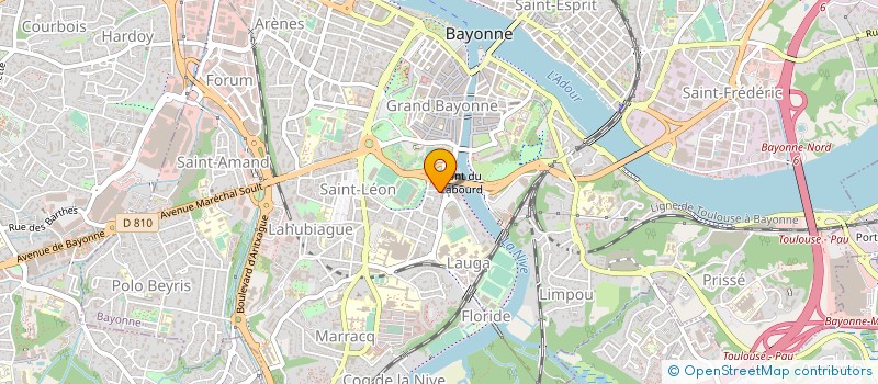 localisation de l'entreprise FORET ET BOIS GARCIA VARONA à LACQ