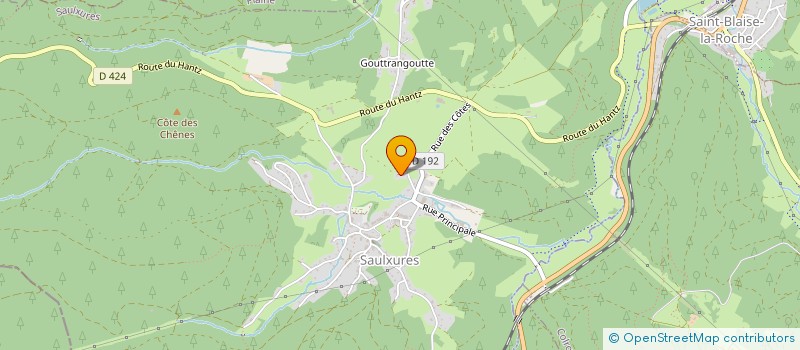 localisation de l'entreprise FORET MANSUY LA ROCHERELLE  COLROY LA ROCHE