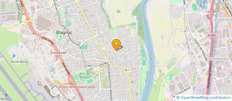 localisation de l'entreprise FORET OCCITANE à BLAGNAC