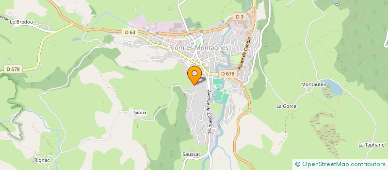 localisation de l'entreprise FORET TIXERONT à TRIZAC