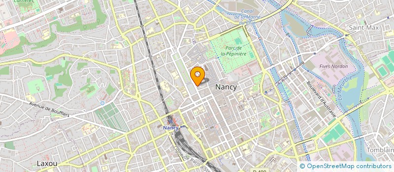 localisation de l'entreprise FORET ZEN  NANCY