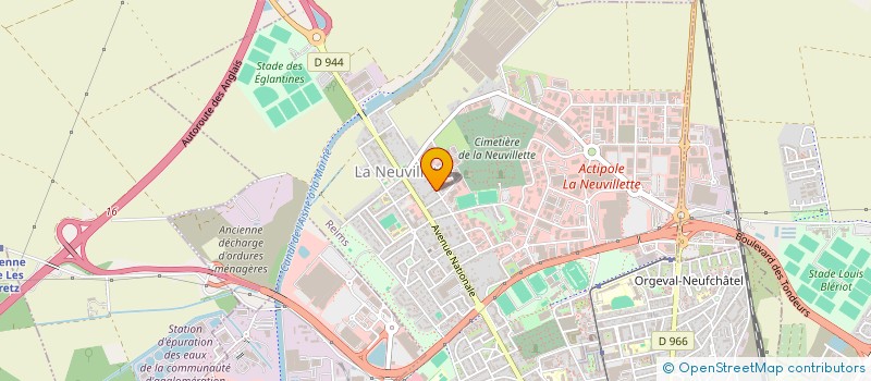 localisation de l'entreprise FORETS BARITUSSIO  REIMS