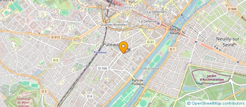 localisation de l'entreprise FORETS LEJA  PUTEAUX