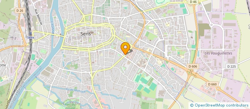 localisation de l'entreprise FORETS MA  SENS