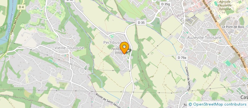 localisation de l'entreprise FORETS REVEES  PECHBUSQUE