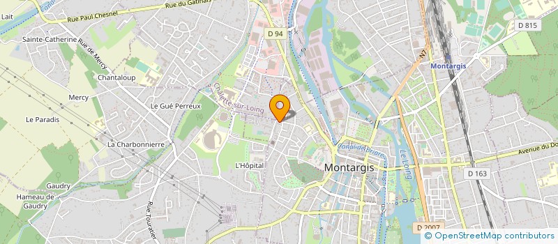 localisation de l'entreprise FORETS TOPBAS à MONTARGIS