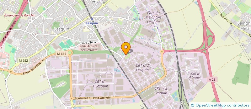 localisation de l'entreprise FORETUDE INGENIERIE à FRETIN