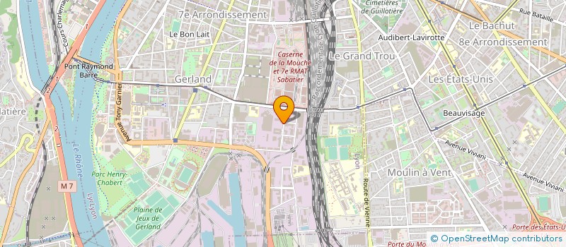 localisation de l'entreprise FOREVENTS CONSEIL ET SECURITE à LYON