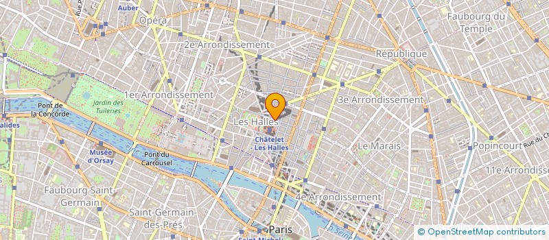 localisation de l'entreprise FOREVER 21 FRANCE SAS  PARIS