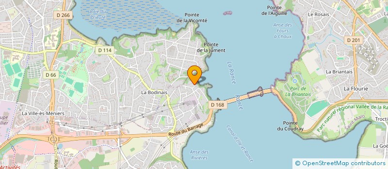 localisation de l'entreprise FOREVER  LA RICHARDAIS