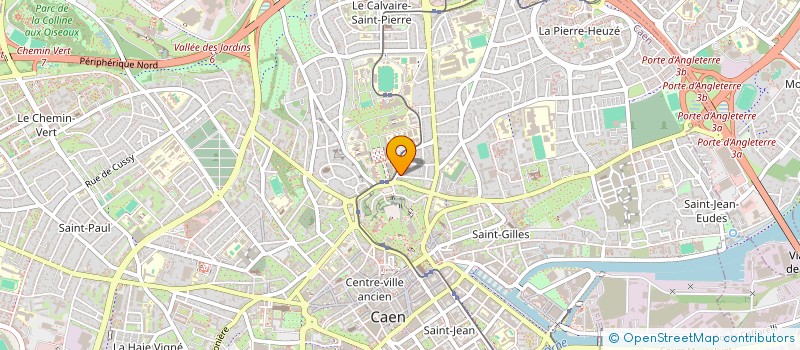 localisation de l'entreprise FOREVER à CAEN