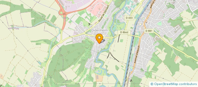 localisation de l'entreprise FOREVER  BRUNSTATT-DIDENHEIM