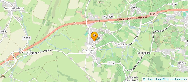 localisation de l'entreprise FOREVER MAGIC PROD à MOROGES