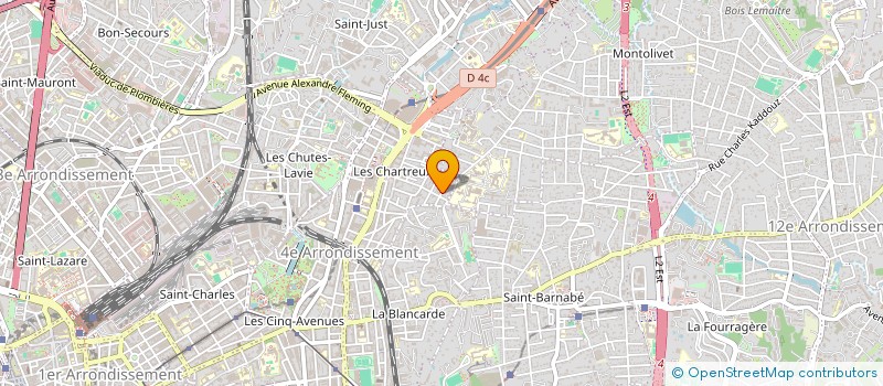localisation de l'entreprise FOREVER YOUNG à MARSEILLE