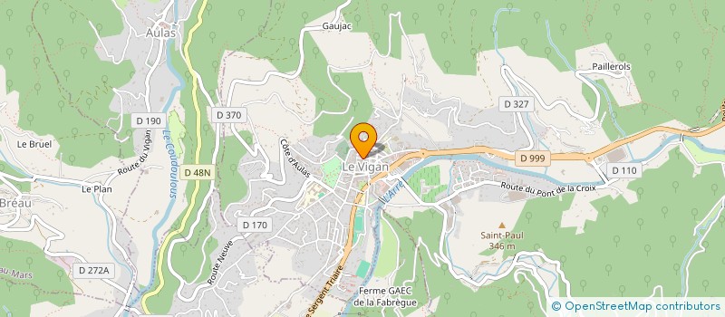 localisation de l'entreprise FOREVERCAKE  LE VIGAN