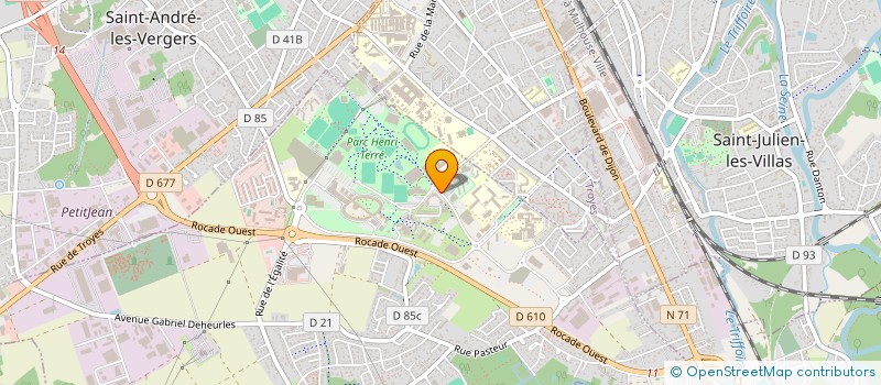 localisation de l'entreprise FOREVERSAFE à ROSIERES-PRES-TROYES