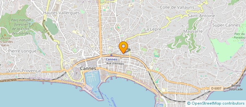 localisation de l'entreprise FOREVEUR à CANNES