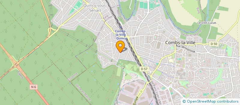 localisation de l'entreprise FORGCAST EXPERT à COMBS-LA-VILLE