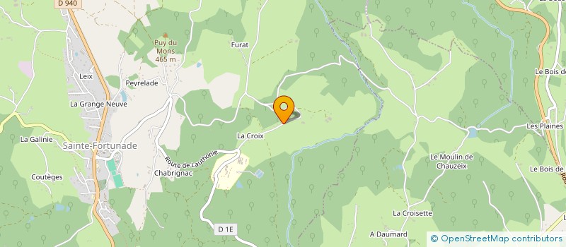 localisation de l'entreprise FORGE & CO SAS  SAINTE-FORTUNADE