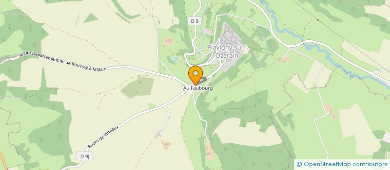 localisation de l'entreprise FORGE CRASSOUS  FLAVIGNY-SUR-OZERAIN