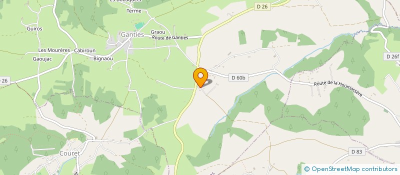 localisation de l'entreprise FORGE DE L'HARNAOU à GANTIES