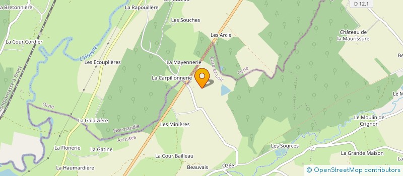 localisation de l'entreprise FORGE DE LA BAHINE  ARCISSES