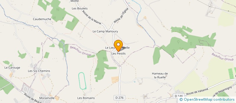 localisation de l'entreprise FORGE EQUILIBRE RELAXATION SOPHROLOGIE  CRESSEVEUILLE