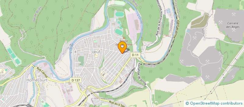 localisation de l'entreprise FORGE ET DECOUPE  JUF