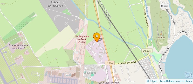 localisation de l'entreprise FORGE FITNESS  ISTRES