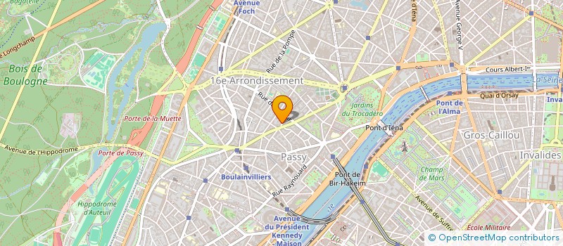 localisation de l'entreprise FORGE INVEST  PARIS