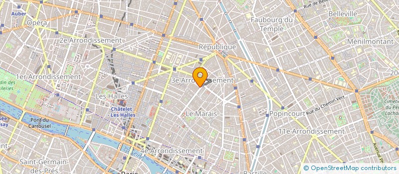 localisation de l'entreprise FORGE VET  PARIS
