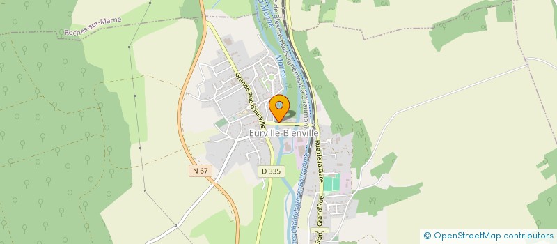 localisation de l'entreprise FORGE VIEILLE à EURVILLE-BIENVILLE