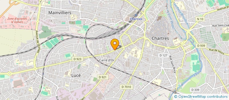 localisation de l'entreprise FORGEARD à CHARTRES