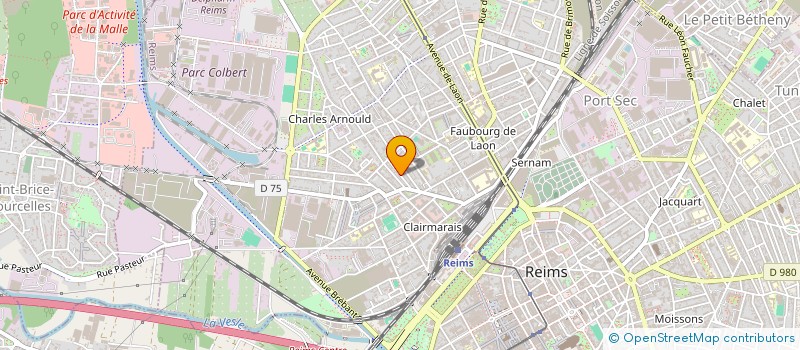 localisation de l'entreprise FORGEBLAST  REIMS