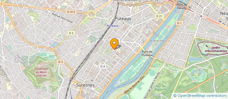 localisation de l'entreprise FORGECO SA à SURESNES