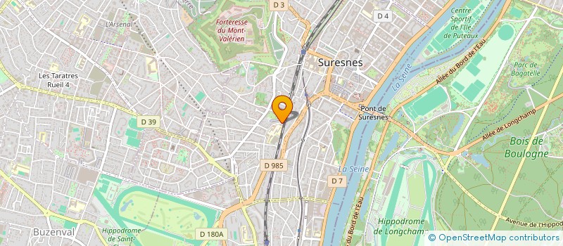 localisation de l'entreprise FORGEON à SURESNES