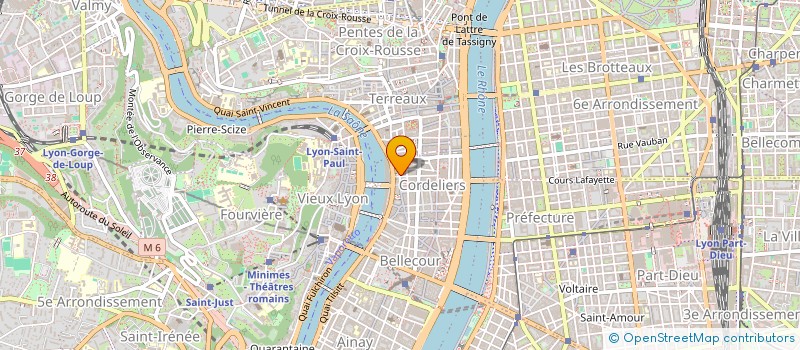 localisation de l'entreprise FORGEONIUM à LYON
