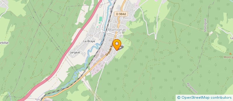 localisation de l'entreprise FORGEONS AVEC NOS ENFANTS  MARTIGNAT