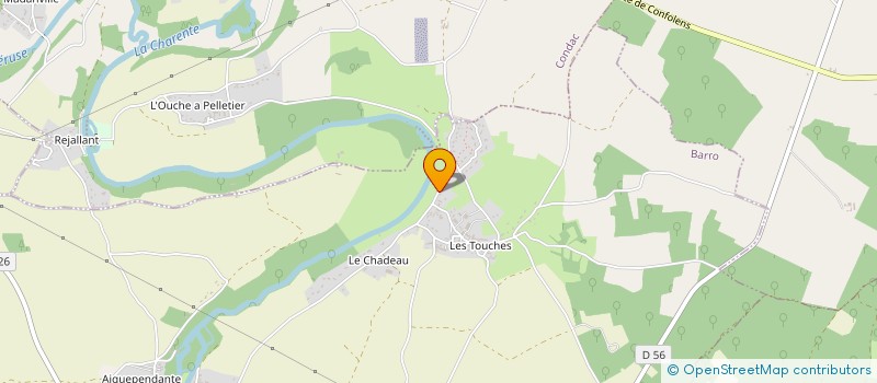 localisation de l'entreprise FORGERIT à BARRO