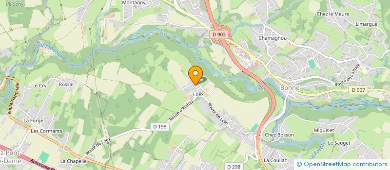 localisation de l'entreprise FORGERON IMMOBILIER  BONNE