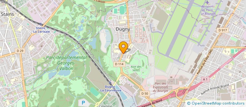localisation de l'entreprise FORGERON TRANSPORTS à DUGNY