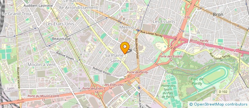 localisation de l'entreprise FORGEROY  LYON