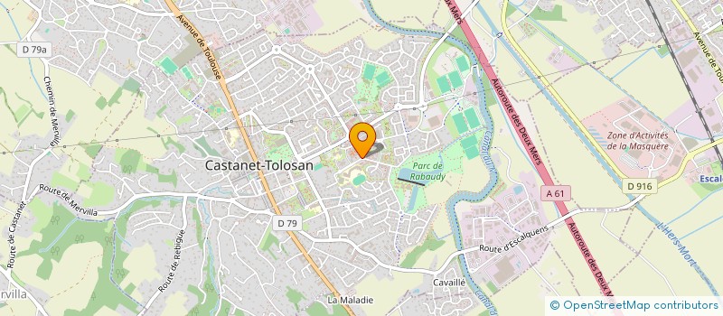 localisation de l'entreprise FORGES DE LUMIERE à CASTANET-TOLOSAN