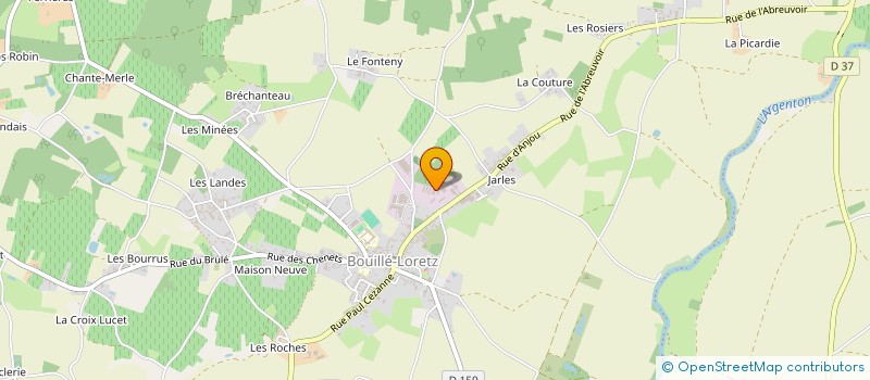 localisation de l'entreprise FORGES ET ACIERIES DU SAUT DU TARN  LORETZ-D'ARGENTON