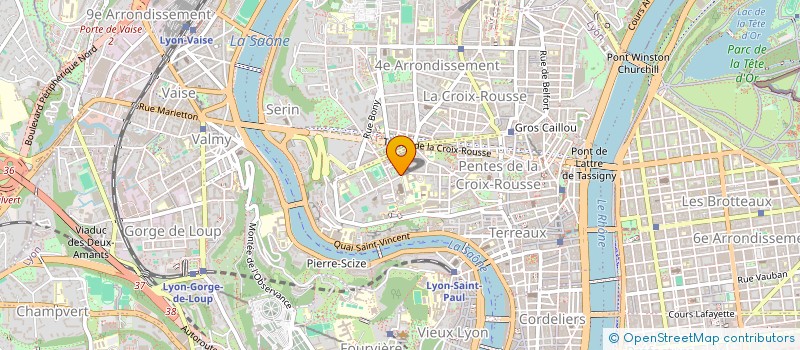 localisation de l'entreprise FORGES SARL à LYON